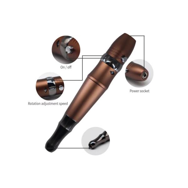 PMU Eyeline Lip Permanent Makeup Machine Gun With Copper Handle