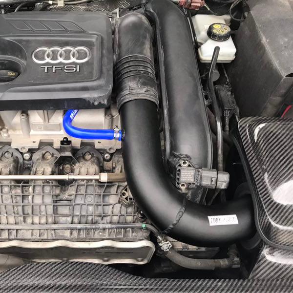 Airflow-optimized Carbon Fiber Air Intake Kit for Fuel-efficient 14-19 Audi A3 1.4T (EA211) with 100% Tested Quality