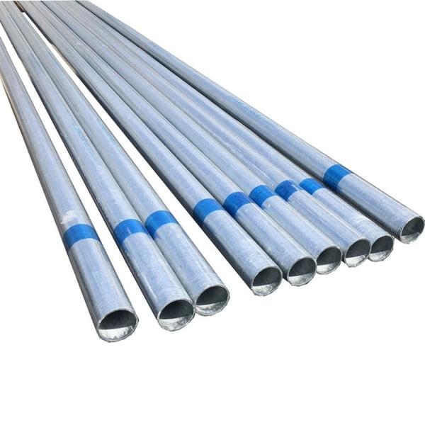 Pre-galvanized Round Section Shape Steel Tubes for Agricultural Machinery