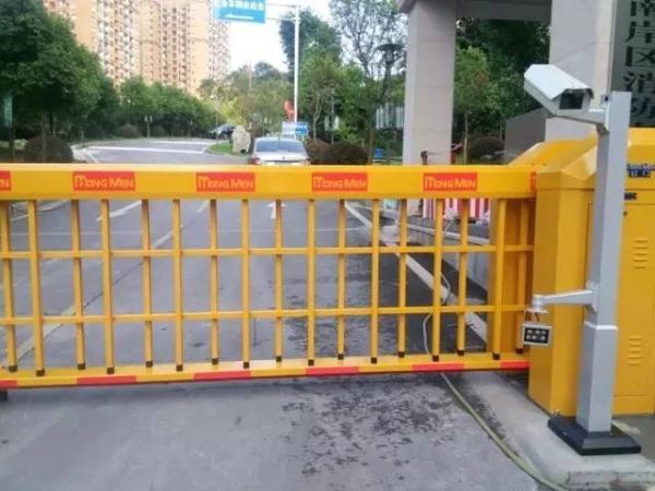Galvanized Automatic Heavy Duty Fence Arm Parking Barrier Gate With Powder Coated