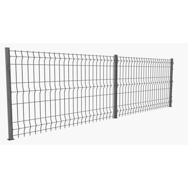 4mm Steel V Mesh Panel Fencing With Powder Coating Finish 2.4m 2.5m