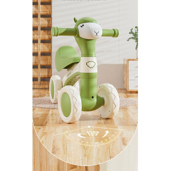 Unisex 12 Inch Toddler Balance Bike for Children's Stroller Handcart Push Bicycle