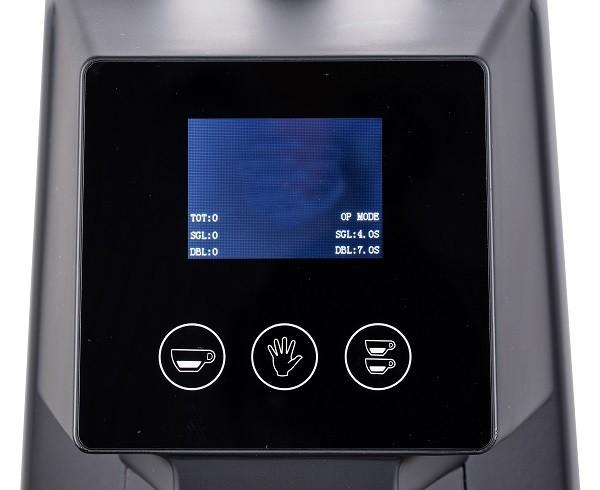 Silver Automatic Touchscreen Espresso Doserless Coffee Grinder 50HZ 60 HZ