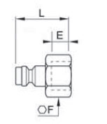 Промышленные 35 бар быстро отключить Legris 9214 оцинкованная пневматической трубы фитинги