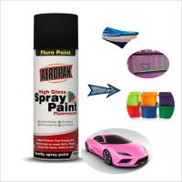Le jet pourpre fluorescent fait sur commande de l'aérosol 450ML peignent la couleur lumineuse