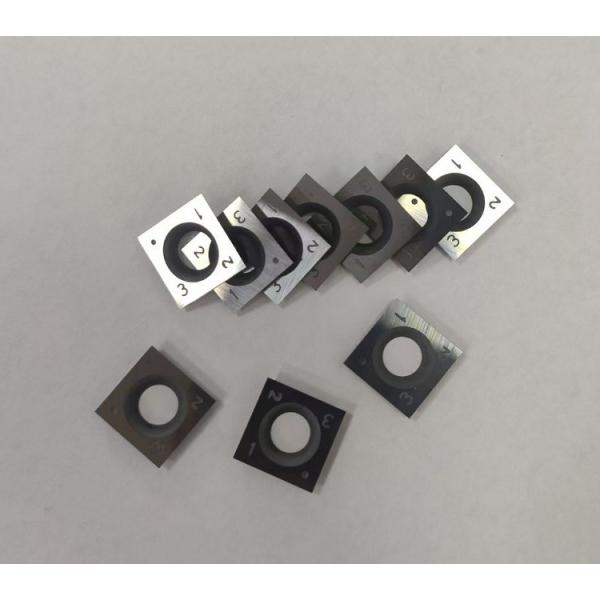 Cuchillas reversibles de carburo de corte transversal de 12 mm para carpintería