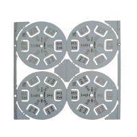 LED Light PCB Circular Led Circuit Board con acabado de superficie de HASL ENIG OSP
