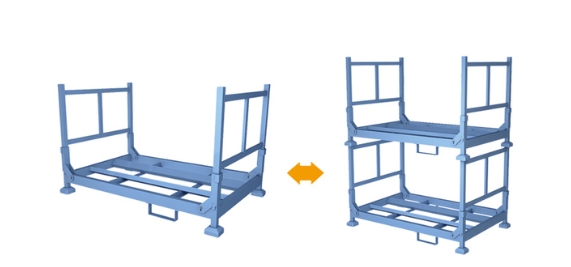 Multi - Functional Powder Coated Surface Metal Pallet Shelving For Tyre Stacking