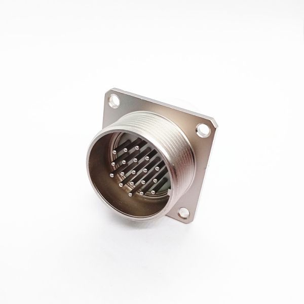 High Reliability Glass Sintered IP68 Sealed Hermetic Connector 2PMG27-19 for Aerospace & Military