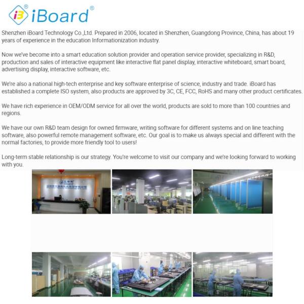 75 Inch Infrared Digital Whiteboard Touch Screen Interactive Touch Screen Monitor for Classroom Metting Advertising