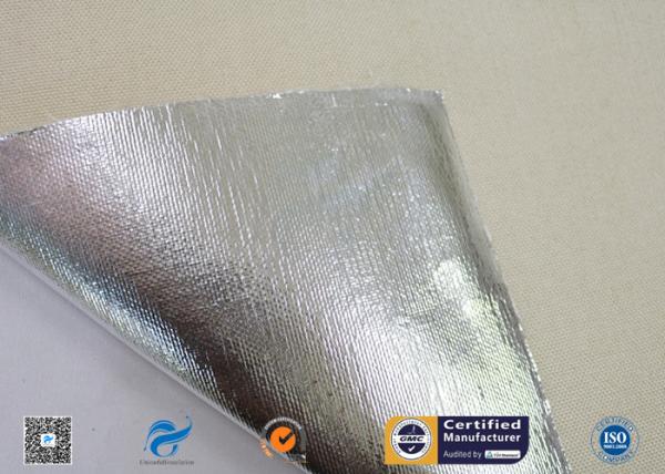 0,45 milímetros de tela laminada da fibra de vidro da folha de alumínio para à prova de fogo