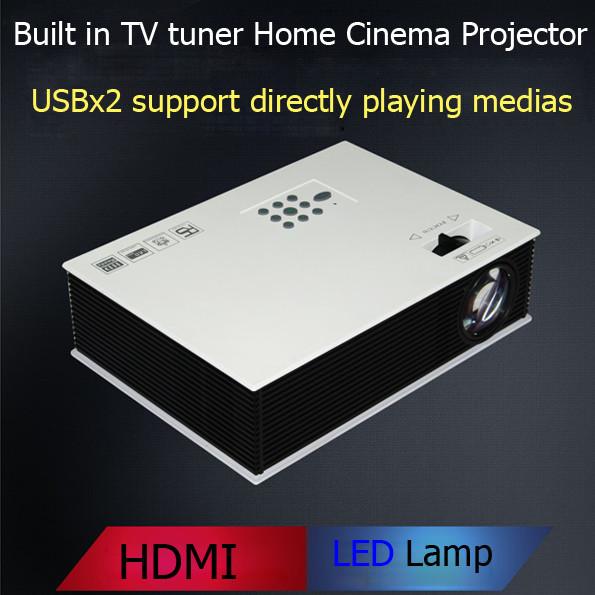 Original Factory Supply LED Projector Built In TV Tuner For Home Game Video Show