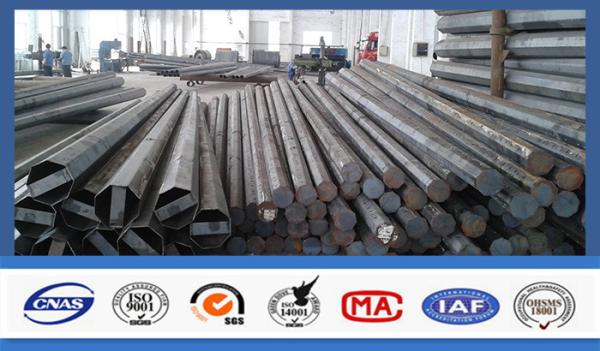 Philippines Nea Standard 25FT 30FT 35FT 40FT 45FT Octagonal Distribution Electric Steel Pole