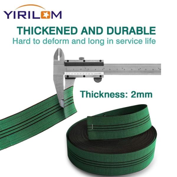Sofá de tapicería Banda de telas elásticas de 4,7 cm Telas de poliéster de nylon
