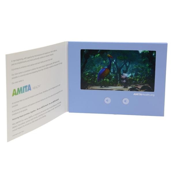 2.4 Inch - 10.1 Inch 3D LCD Video Greeting Cards For Opening Ceremonies