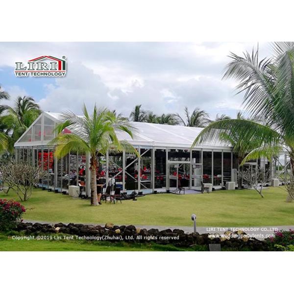 500sqm Aluminum Frame Transparent Marquee Tent For 400 People Wedding Party