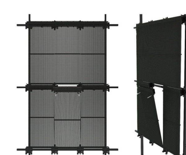 Light Weight Led Video Curtain Rental 12.5 Pixel Pitch SMD3528 Gray Scale 65536