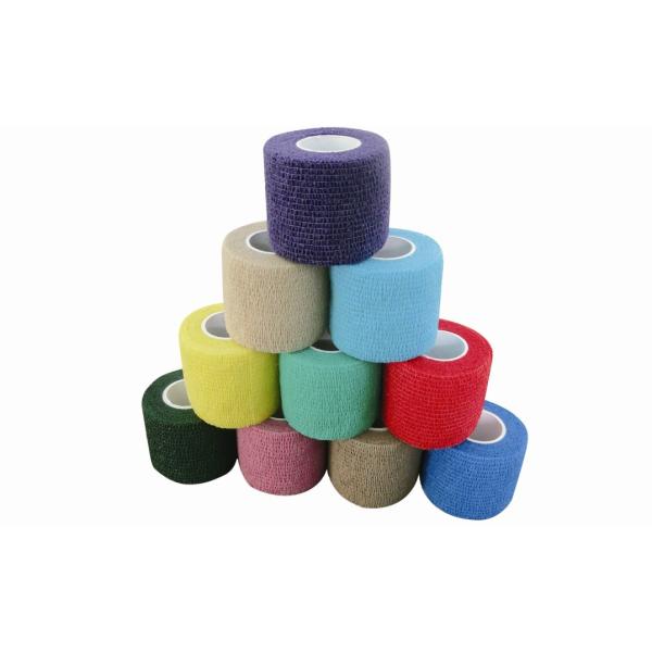 Vendaje elástico auto-adhesivo de la compresión médica impermeable de la cinta