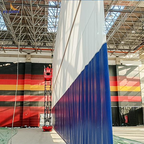 Cortinas divisorias de gimnasio y redes Grand Slam Seguridad Ecológico