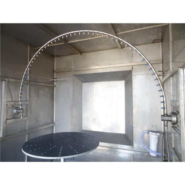 Климатическая камера испытания дождя окружающей среды с регулятором экрана касания LCD