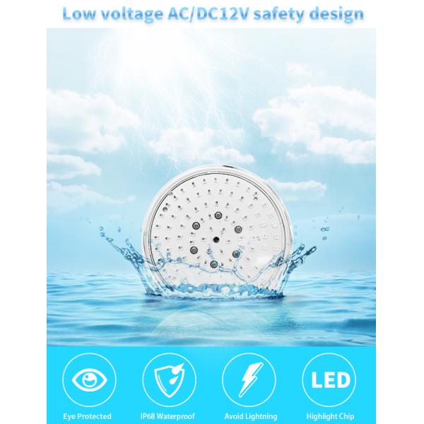 Свет бассейна RoHs IP68 водоустойчивый, светильник бассейна SMD2835 Inground
