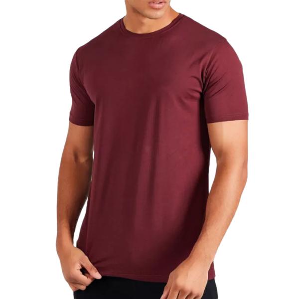 T-shirt convenable mince du bout droit de 95 du coton 5 d'Elastane de T-shirt