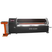 Máquina de rodar de placas pequeñas con pinza inicial asimétrica de 3 rodillos W11F-4×2000