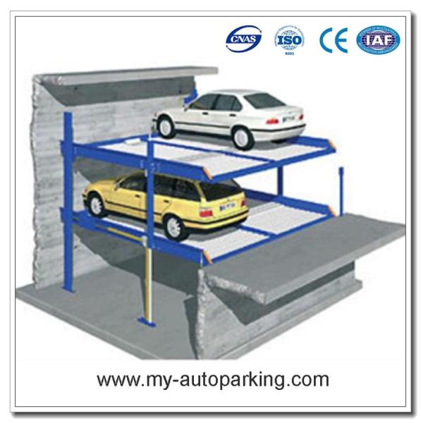 2,4,6 Cars Underground Car Garage Lift for Basement/Hydraulic Car Lift Machine/Pit Car Stacker /Car Parking System