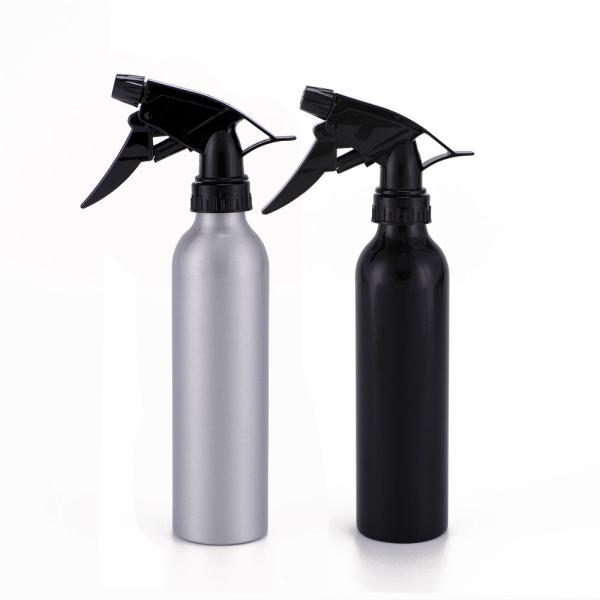 Aluminum Tattoo Wash Bottle 250ml Tattoo Spray Bottle Silver Black
