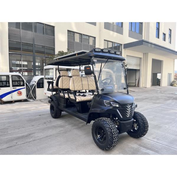 Ev 4 Seat Classic Vintage Golf Carts With Mirrors And Bed 12 Seater Enclosed 72V Model