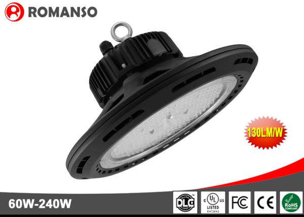 UFO Industrial High Bay Lights 130lm/W , Led High Bay Fixtures Die - Casting Aluminum Material