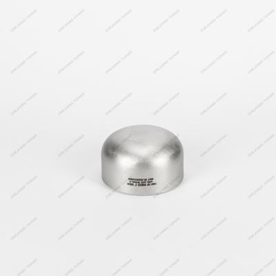 SCH5 To SCH80 304 316L Stainless Steel Butt Welded Pipe SS Cap