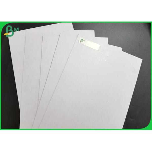 Recycled Pulp 1mm To 2mm Thick Double Sides White Color Duplex Cardboard Sheets