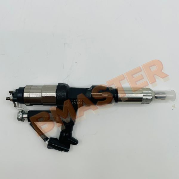 Densoo Injector 095000-0581 Rail Injector Compatible With S05C Engine Diesel Fuel Injection Parts 6 Months Warranty