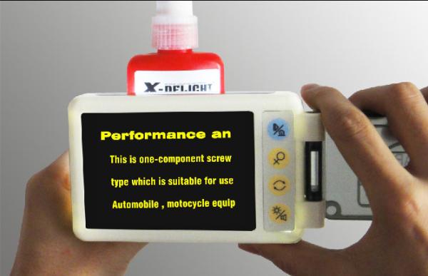 3 in 1 Portable Low Vision Electronic Magnifier 
