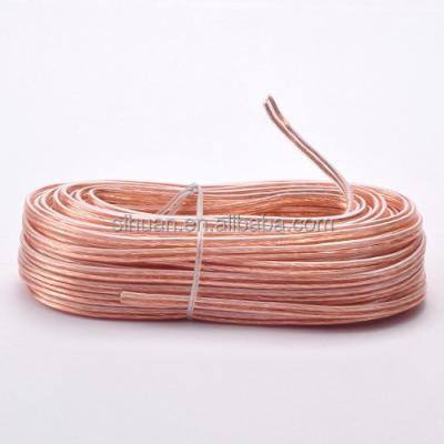 Customized Outer Diameter and Stereo Connector Type Soft PVC Car Amplifier Speaker Wire