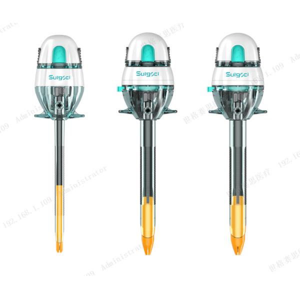 Cannula устранимое Laparoscopic лопастной Trocar 5mm 10mm 12mm пластиковый