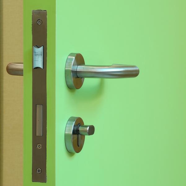 Материал заполнителя Perlite дверей ядрового доказательства деревянный HPL качания