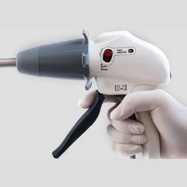 Smooth Rotary Knob Disposable Linear Cutter Stapler Curved Tip Cartridge