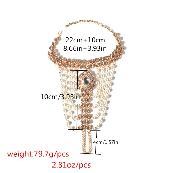 Diamond-encrusted Beach Anklets for Women's Travel and Vacation Heavy Industry Hand-woven Anklets