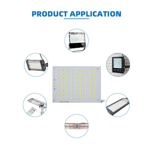 Размер приведенный компонента цепи печати изготовления SMD 2835 Pcb изготовленный на заказ