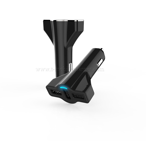 2015 latest 5.2A 3 USB car charger for tablet/iphone/ipad/smartphone/cellphone