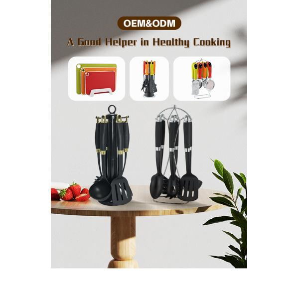 Cooking Utensils for Household Kitchen Silk Printing or Debossed Logo Household Items