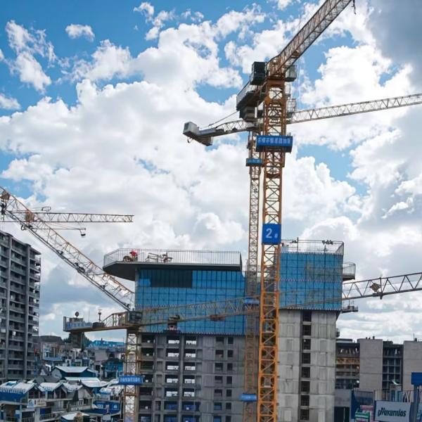 10 Tons Used XCMG Tower Crane 2nd Hand 7022-10 XCMG Self Erecting Tower Crane