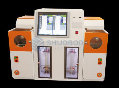 Double column automatic atmospheric distillation tester 