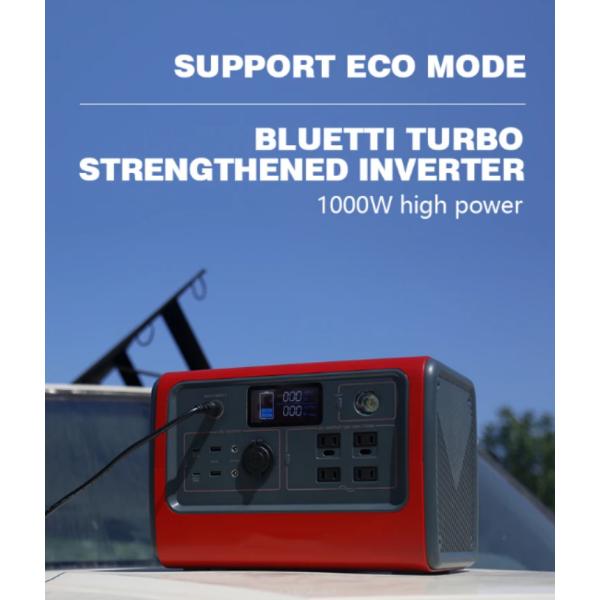 UN38.3 700W портативная литийная электростанция Внешнее аварийное питание Кампинг