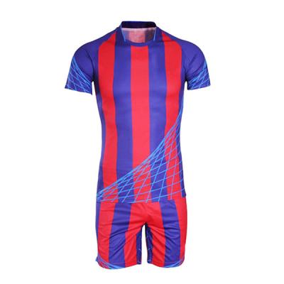 A roupa dos esportes do futebol dos homens personalizada sublimou a camiseta do futebol da juventude