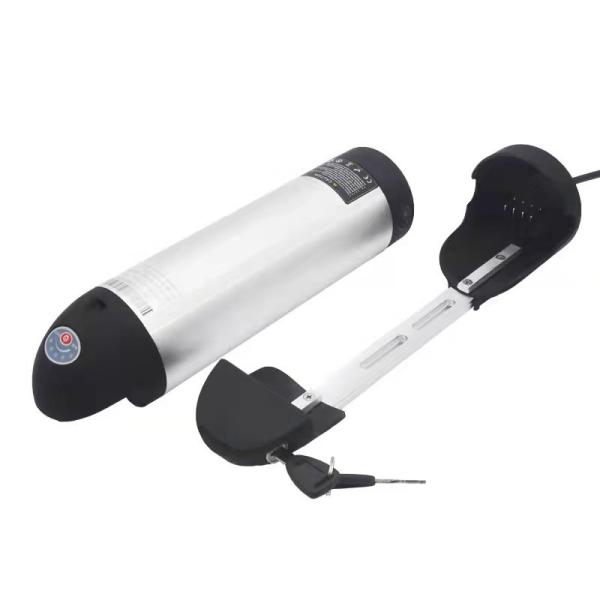 36v 10.4ah Bicycle Lithium Battery 10S4P With Black Aluminum Case