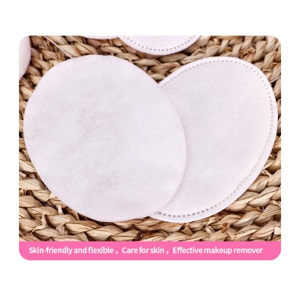 Rondas de algodón cosmético OEM Rondas de algodón sin maquillaje