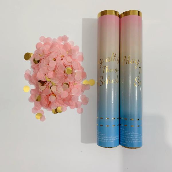 Confetti Powder Cannon with Custom Logo- 100cm Smoke Powder Confetti Sticks Cannons